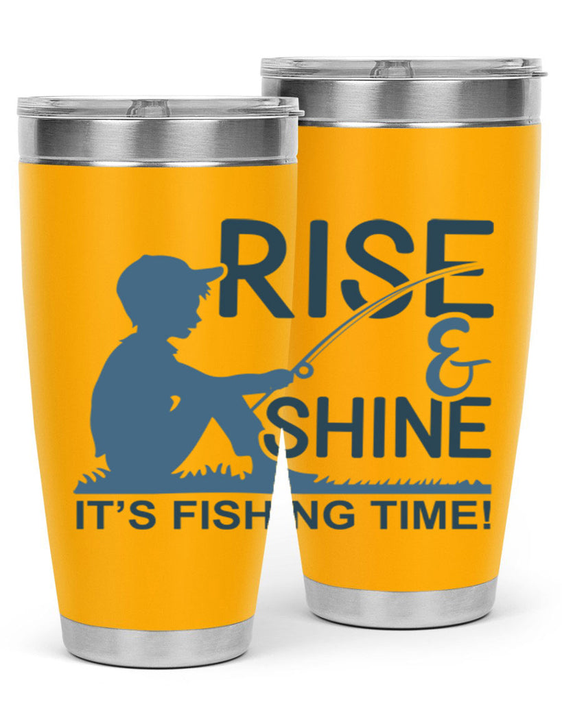 rise shine 41#- fishing- Tumbler