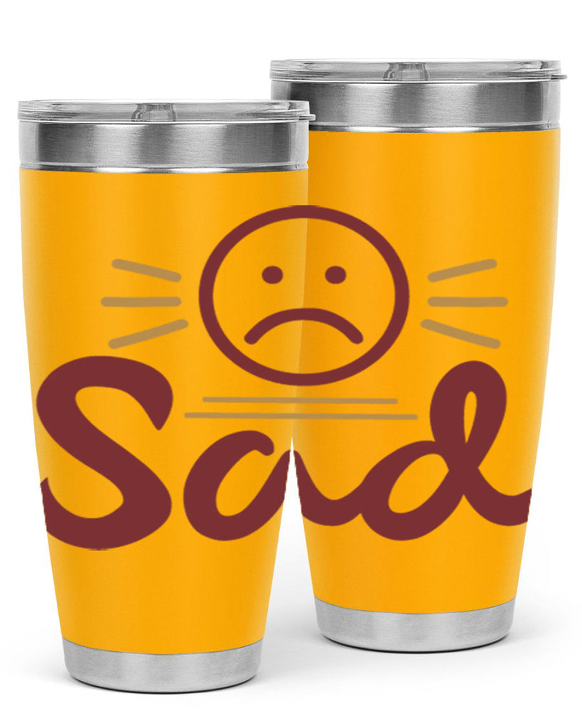 sad 5#- fathers day- Tumbler