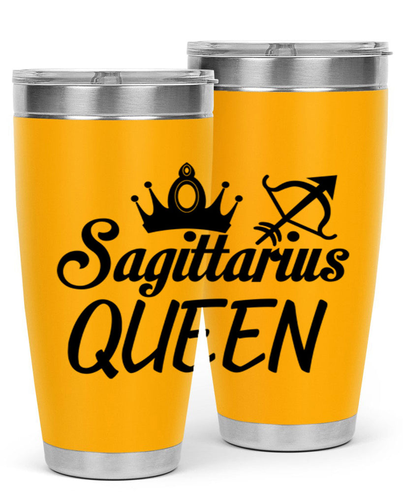 sagittarius queen 412#- zodiac- Tumbler
