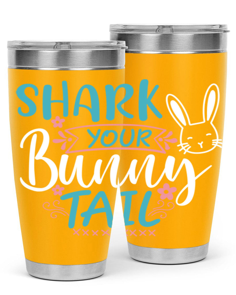 shark your bunny tail 9#- easter- Tumbler