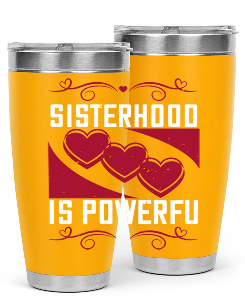sisterhood is powerful 15#- sister- Tumbler