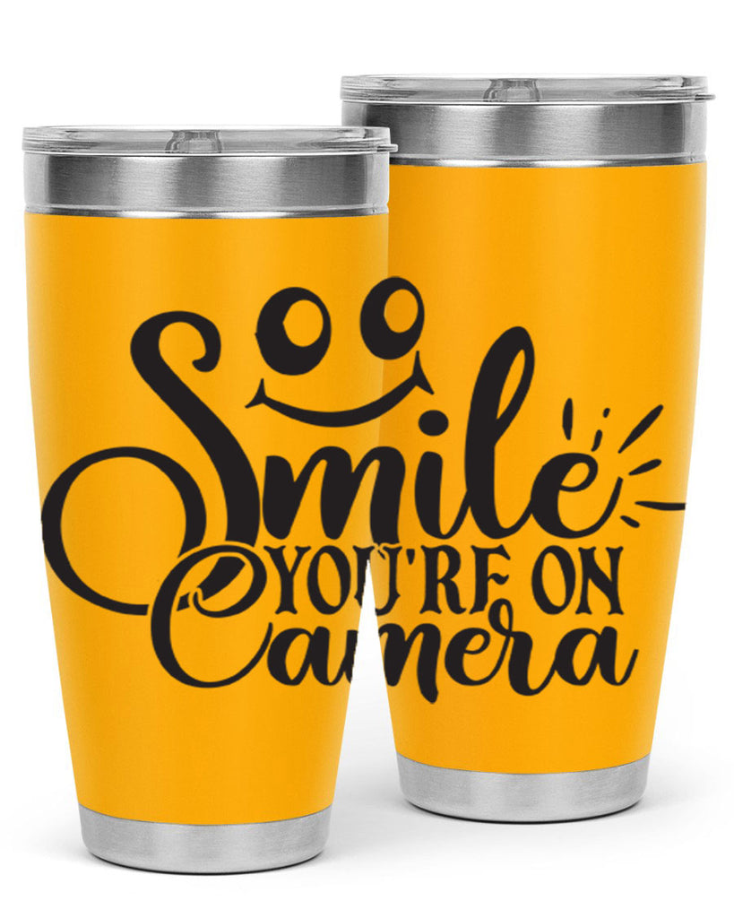 smile youre on camera 53#- home- Tumbler