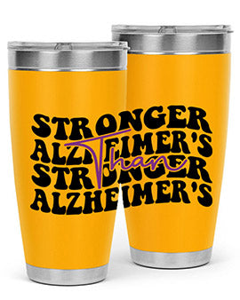 stronger than alzheimers 214#- alzheimers- Tumbler