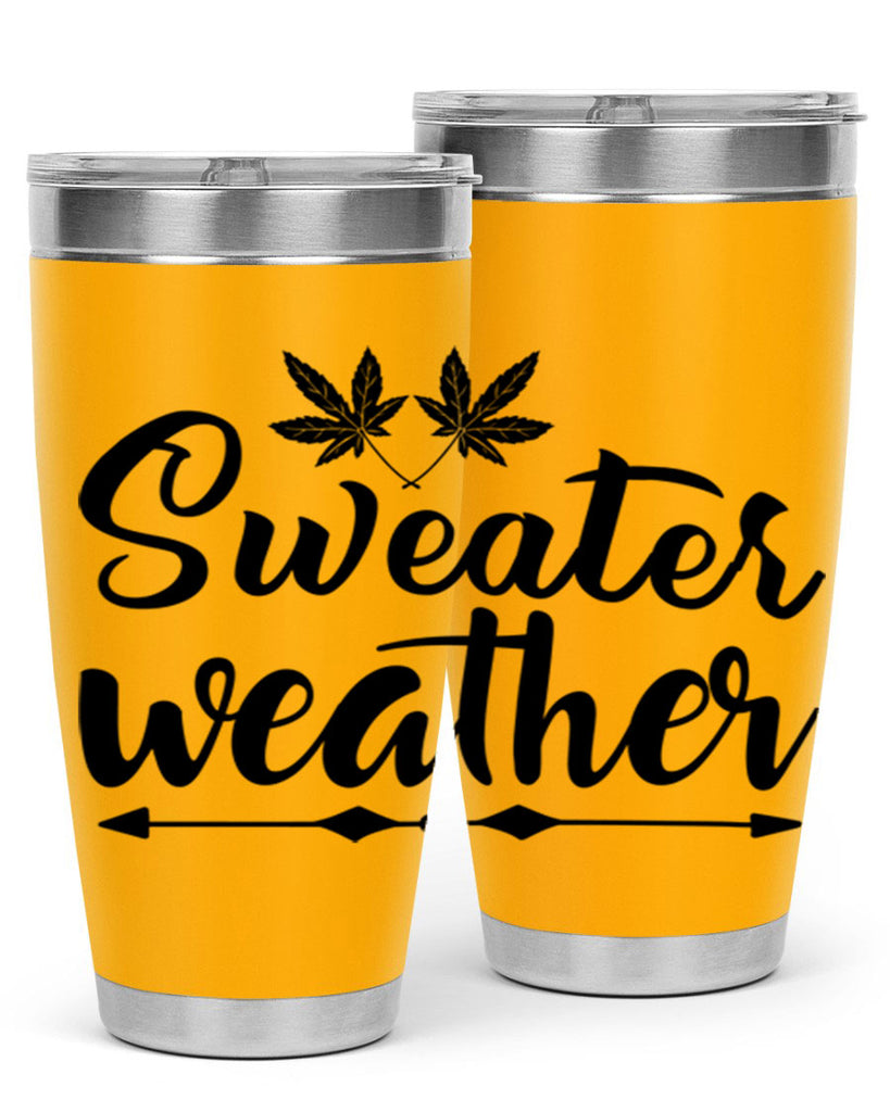 sweater weather 581#- fall- Tumbler