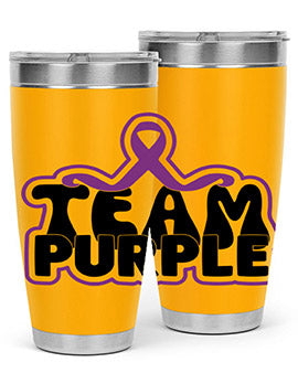 team purple 216#- alzheimers- Tumbler