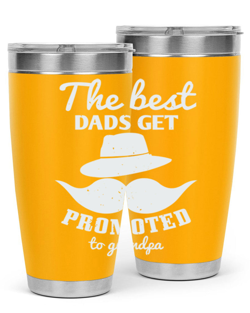 the best dads get promoted 164#- fathers day- Tumbler