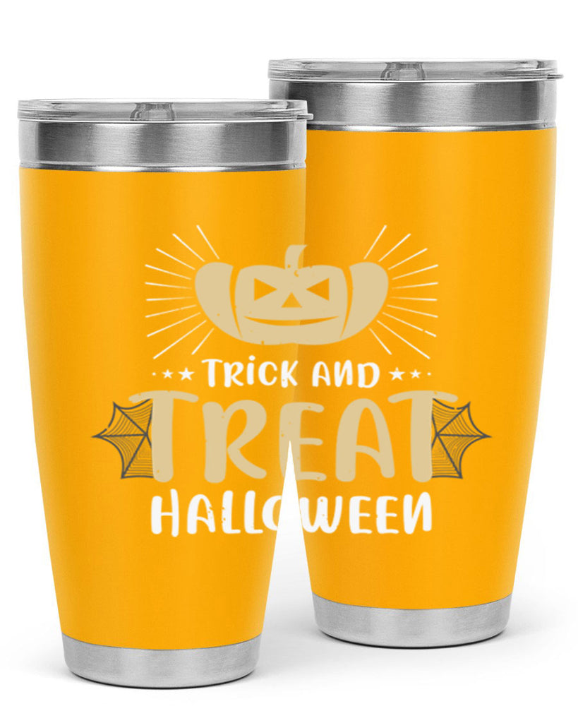 trick and treat halloween 125#- halloween- Tumbler