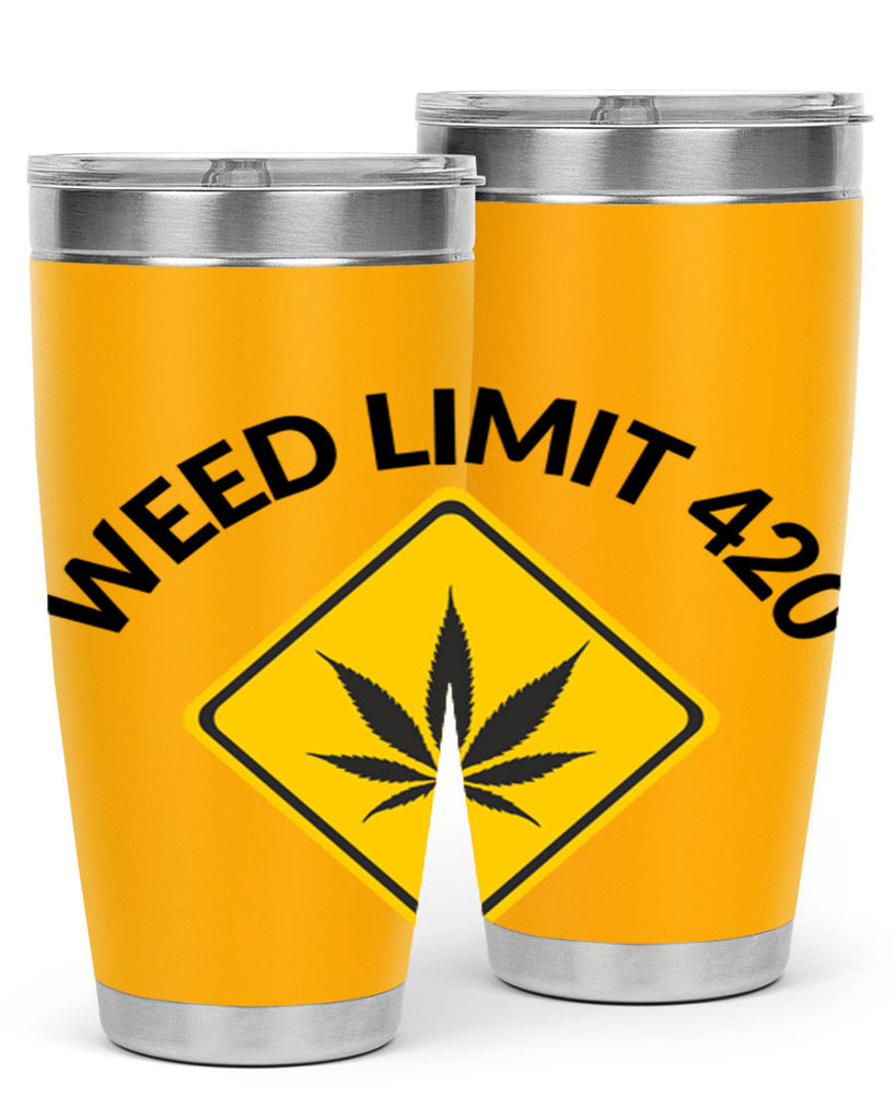 weed limit 420 a 290#- marijuana- Tumbler