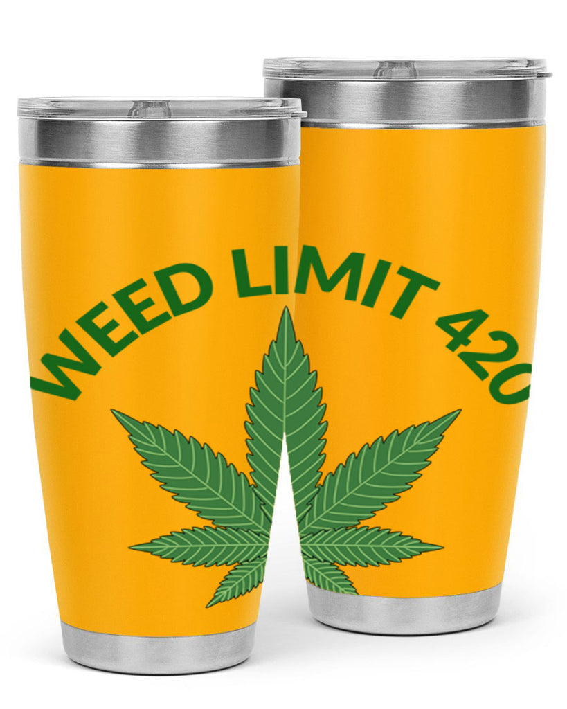 weed limit 420 sd 293#- marijuana- Tumbler