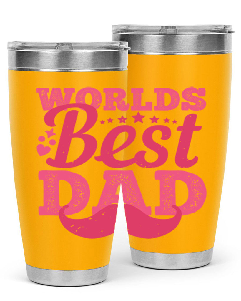 worlds best dad 142#- fathers day- Tumbler