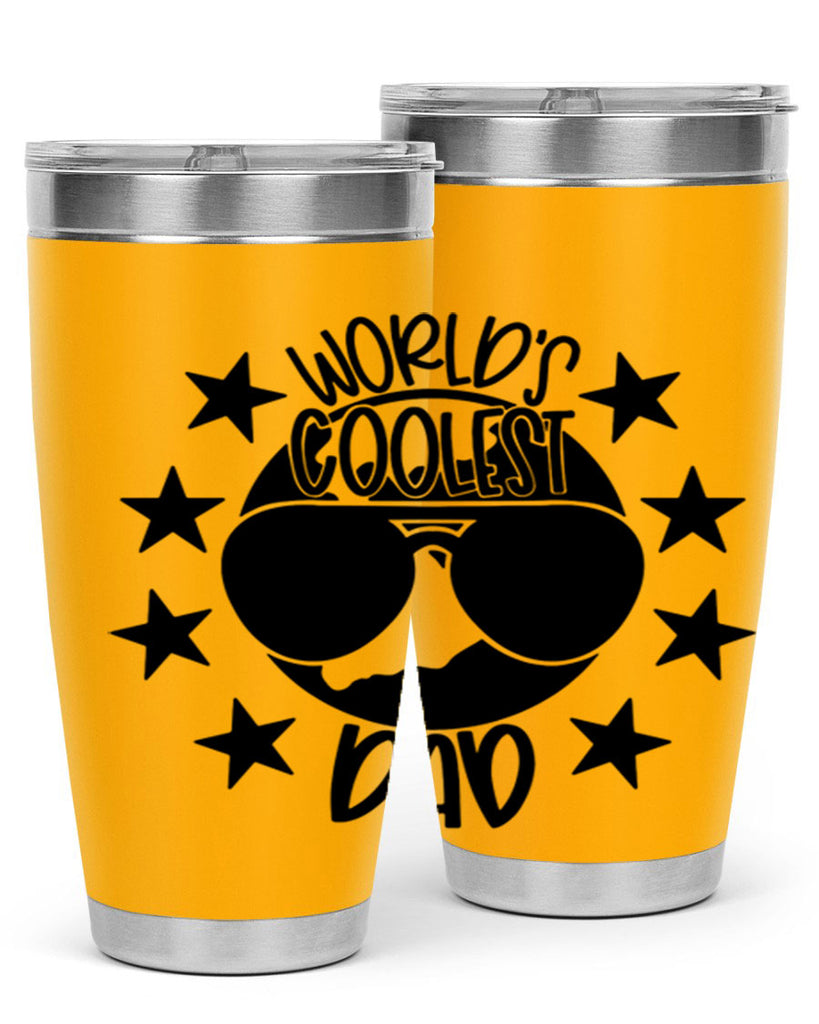 worlds coolest dad 11#- fathers day- Tumbler