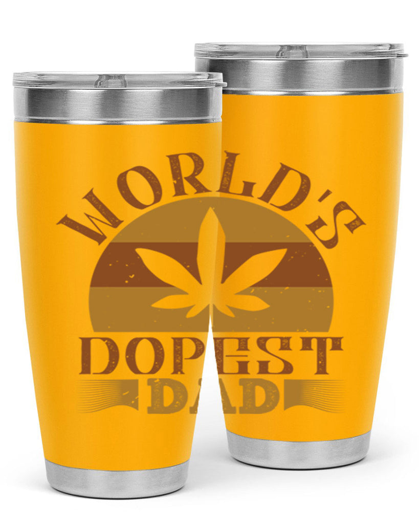 worlds dopest dad 145#- fathers day- Tumbler