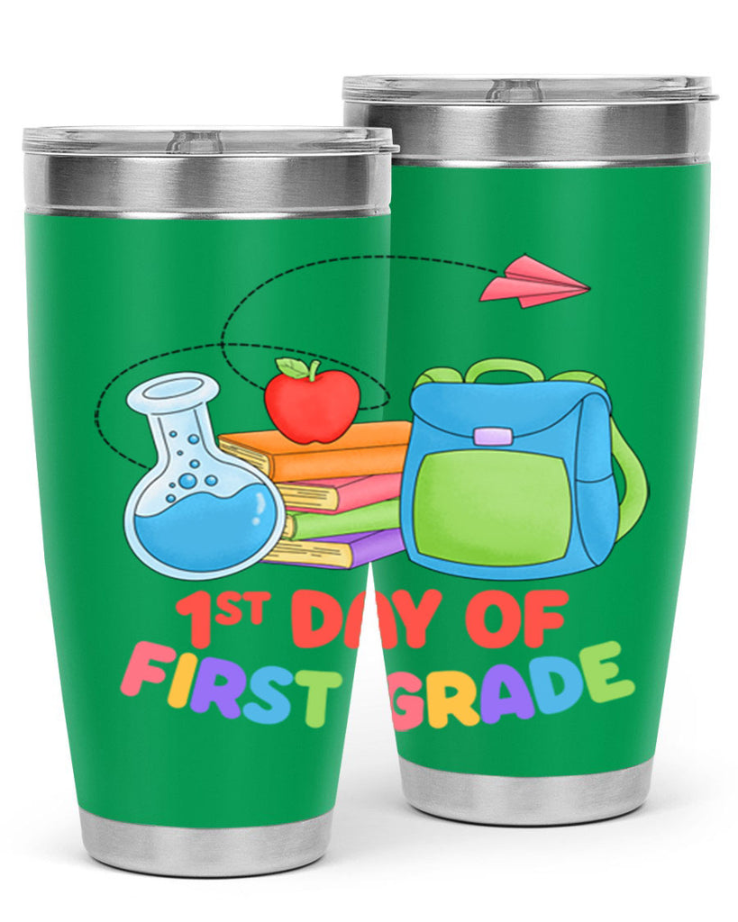 1st day of 1st Grade 27#- 1st grade- Tumbler