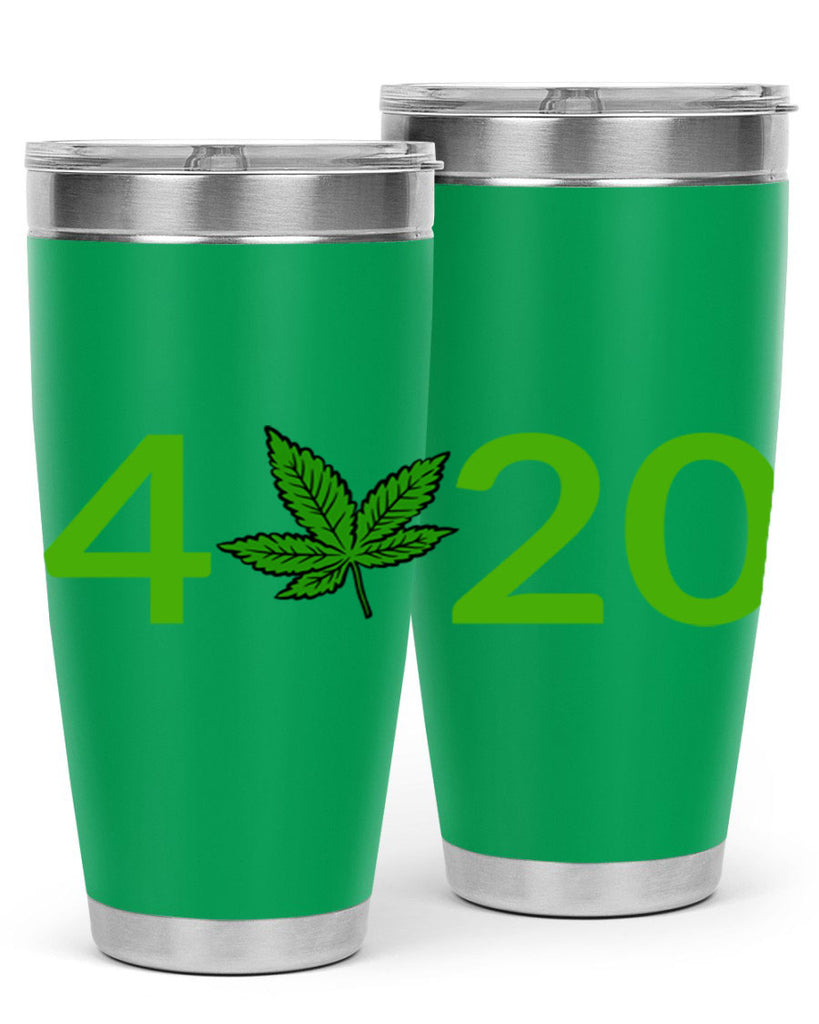 4 cannabis 20#- marijuana- Tumbler