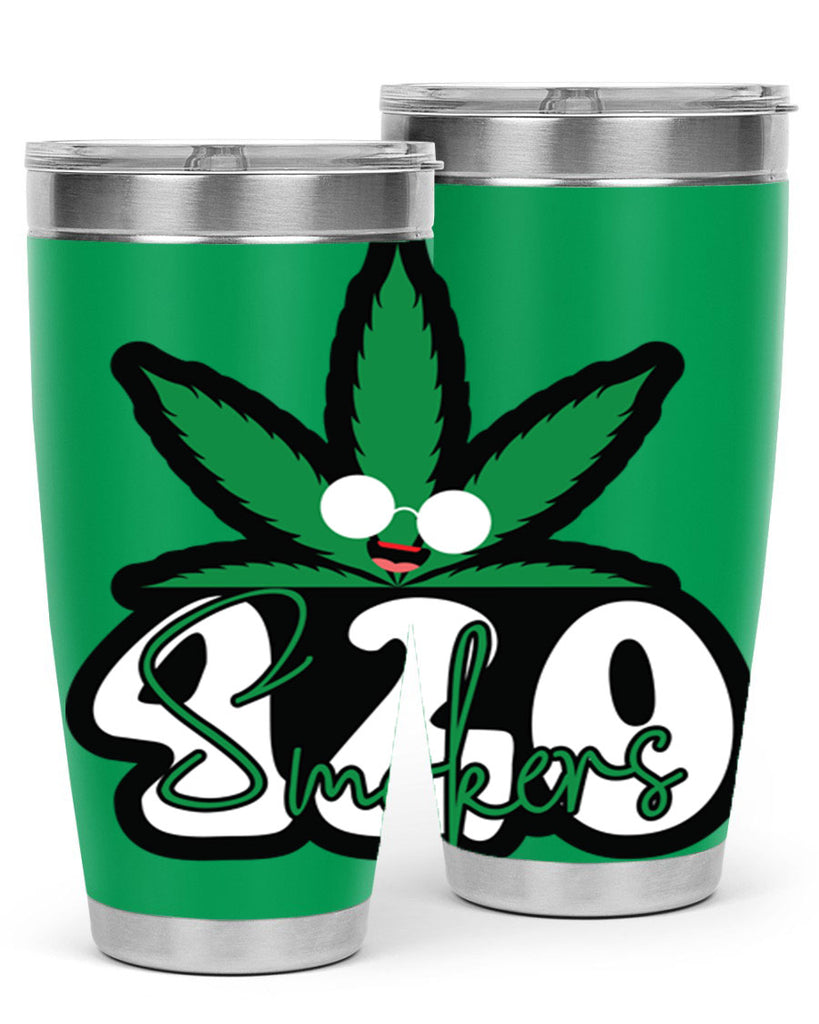 420 smokers 2#- marijuana- Tumbler