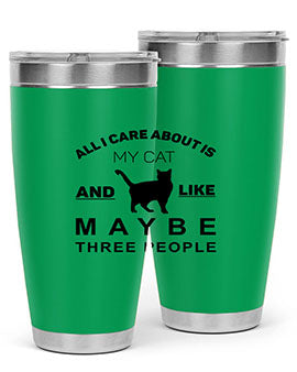 All I Care About is Style 26#- cat- Tumbler
