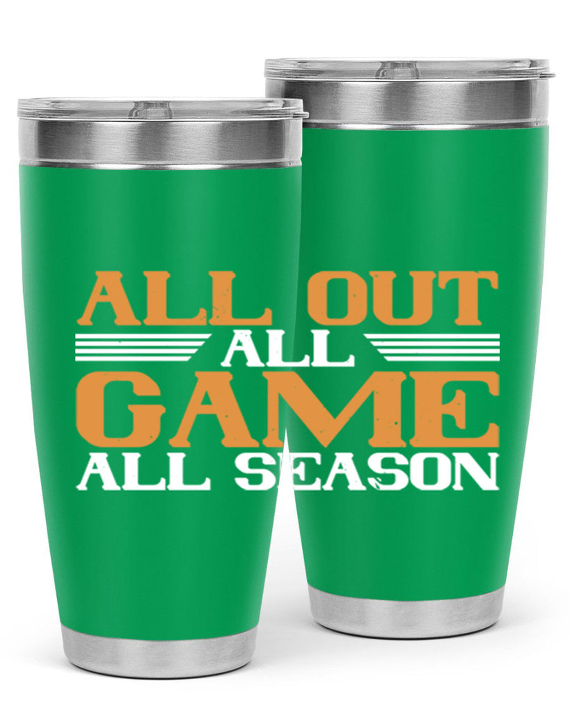 All out all game all season 2238#- badminton- Tumbler