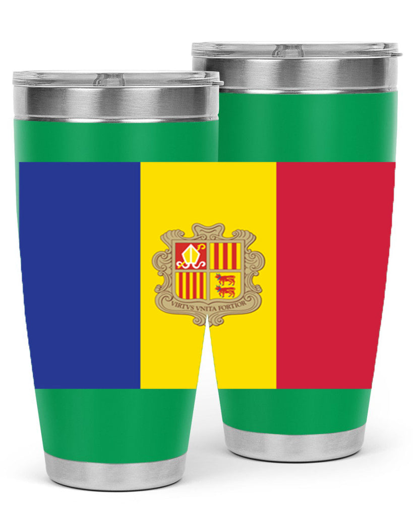 Andorra 194#- world flags- Tumbler