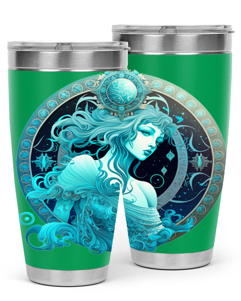 Aquarius 63#- zodiac- Tumbler