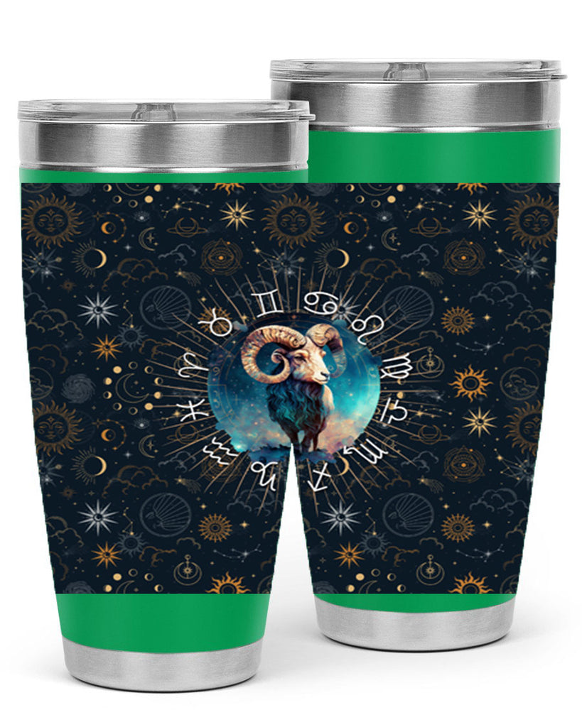 Aries Straigth 95#- zodiac- Tumbler