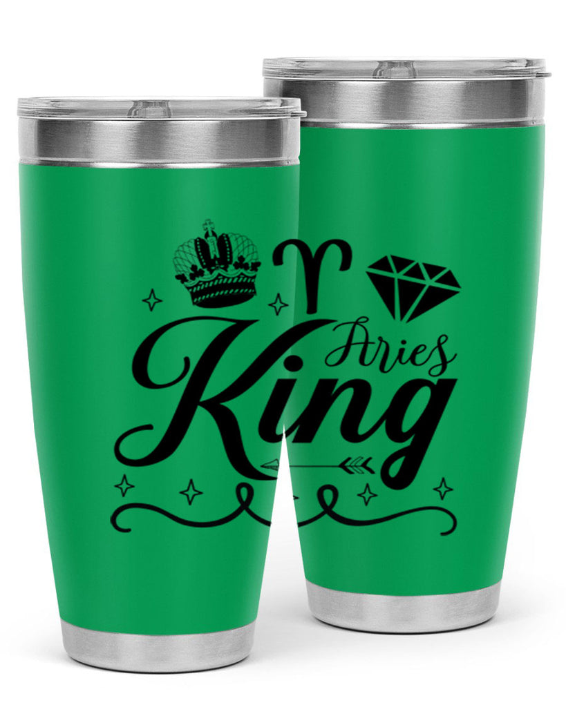 Aries king 111#- zodiac- Tumbler