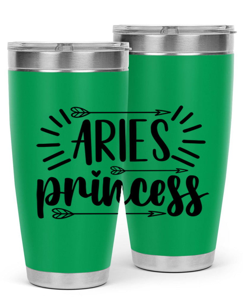 Aries princess 115#- zodiac- Tumbler