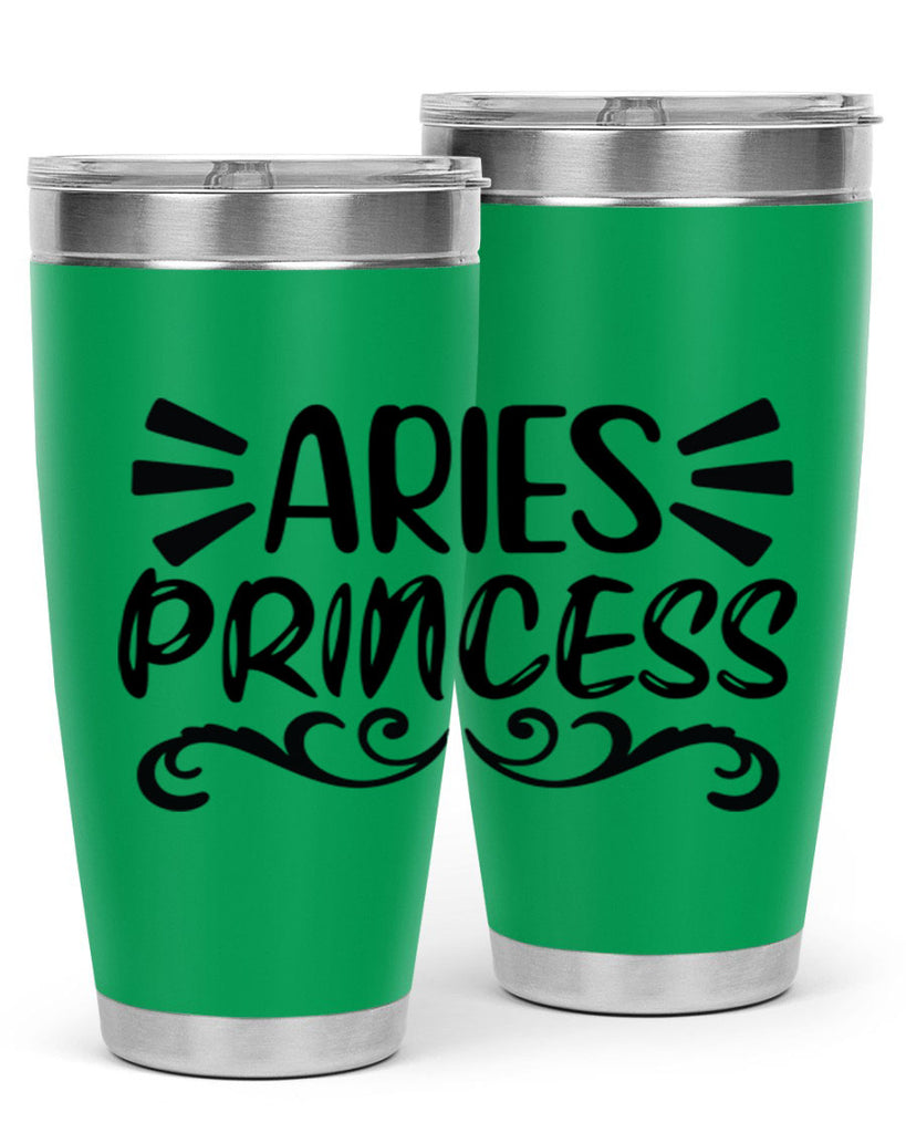 Aries princess 117#- zodiac- Tumbler