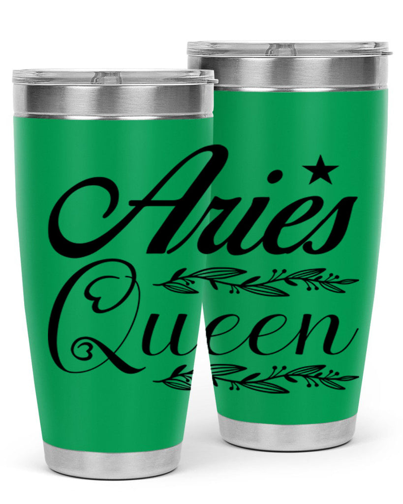 Aries queen 119#- zodiac- Tumbler