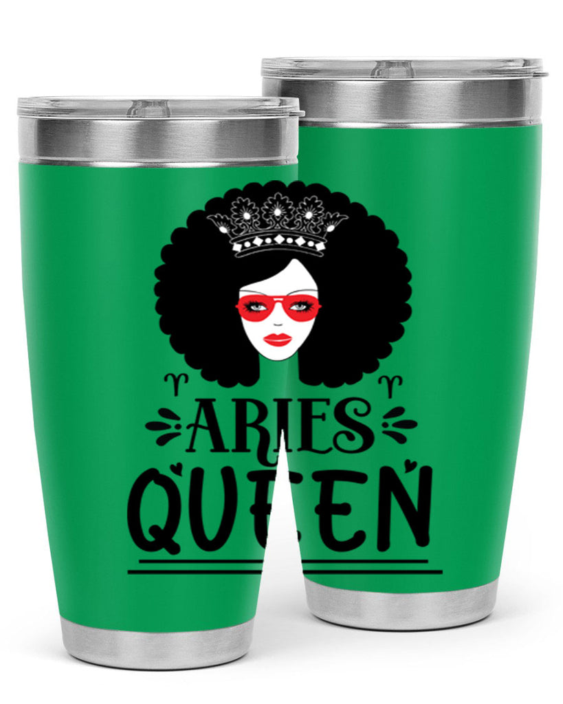 Aries queen 120#- zodiac- Tumbler