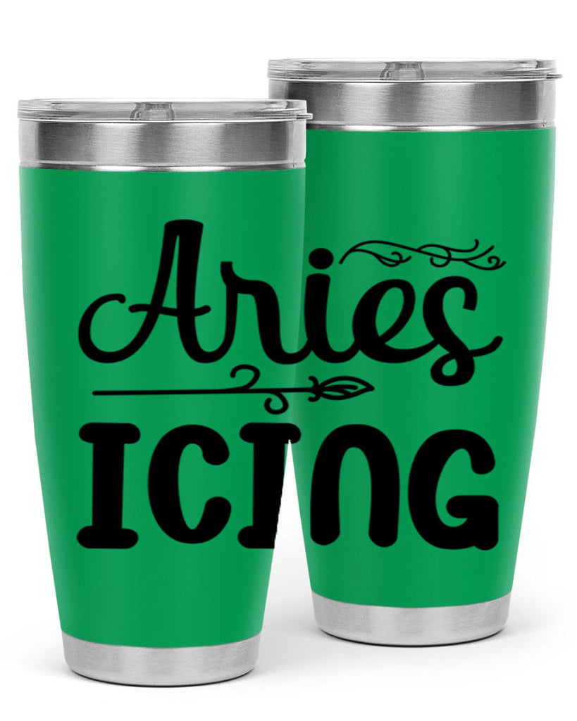 Ariesicing 106#- zodiac- Tumbler