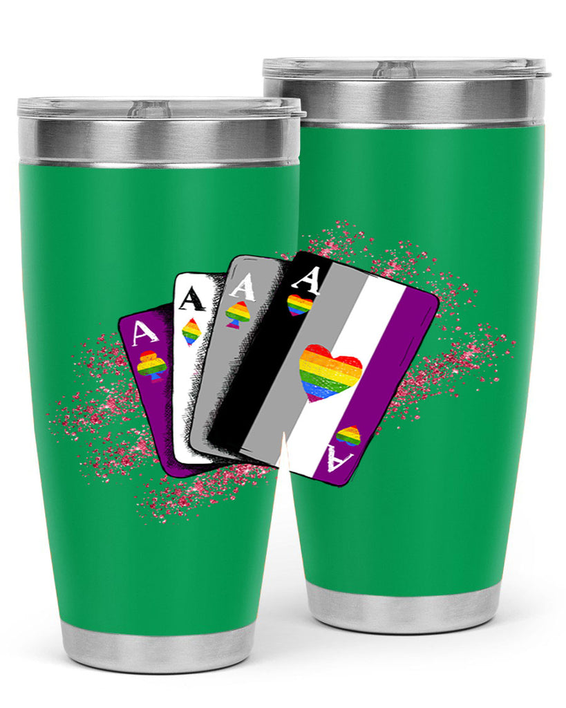 Asexual Ace Flag Playing Card Queer Lgbt 34#- lgbt- Tumbler