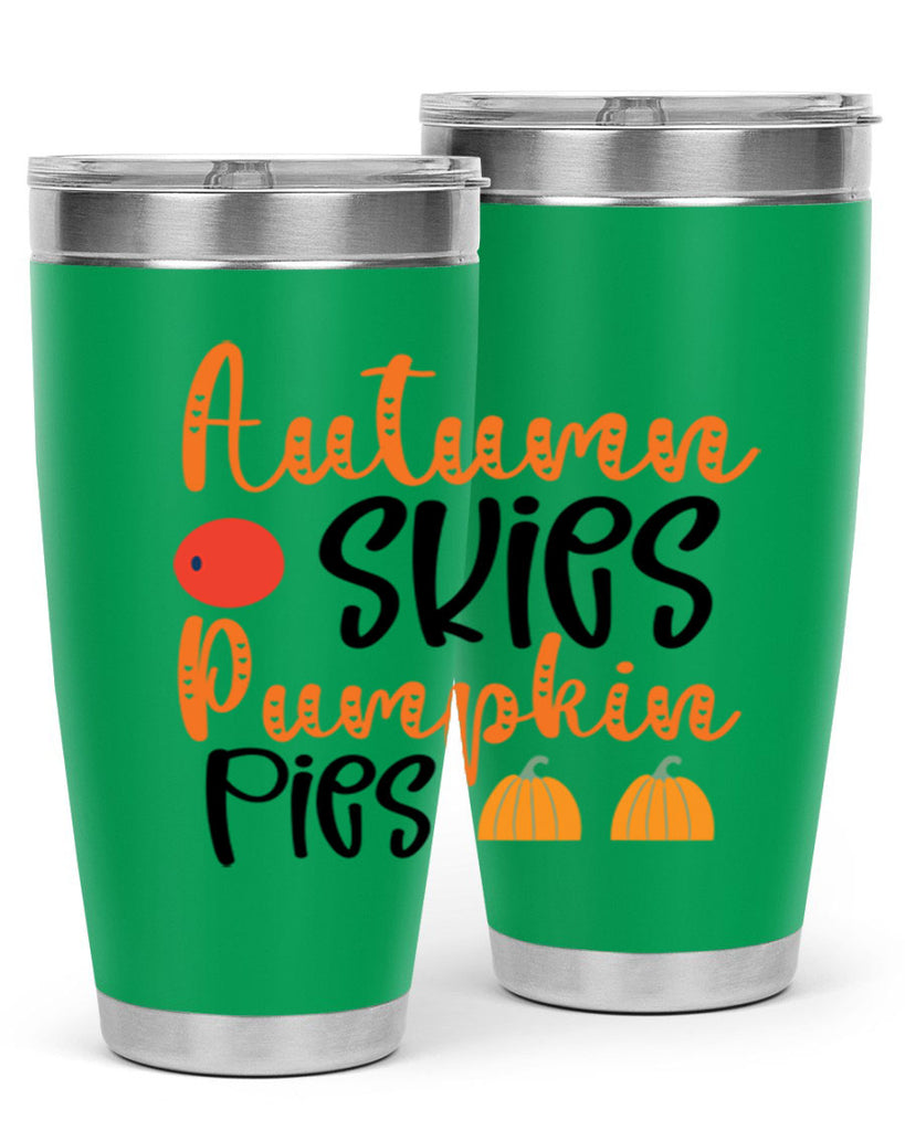 Autumn Skies Pumpkin Pies 30#- fall- Tumbler