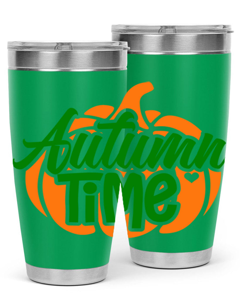 Autumn Time 34#- fall- Tumbler
