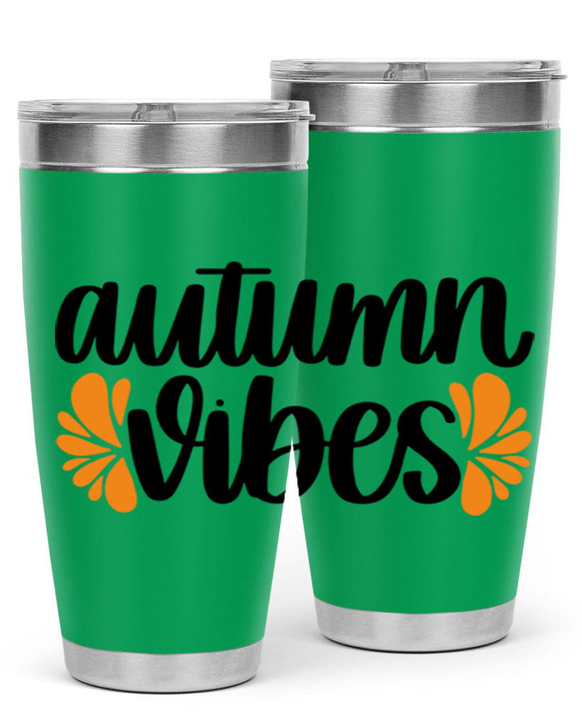 Autumn Vibes 478#- fall- Tumbler