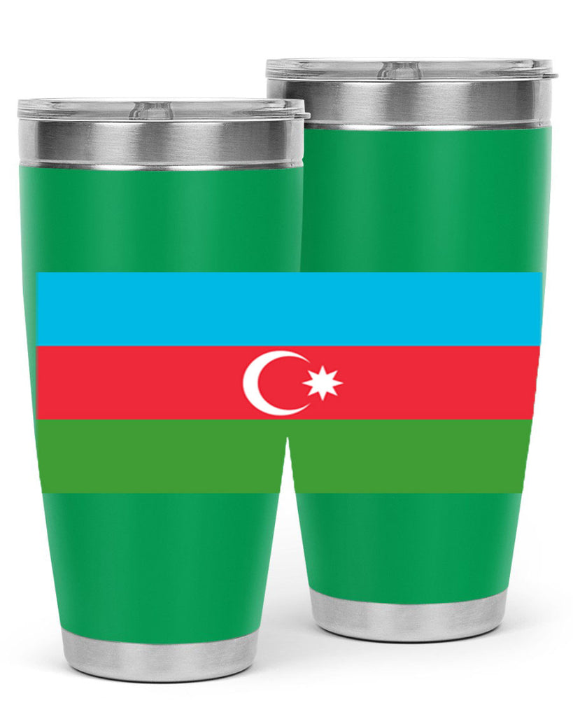 Azerbaijan 187#- world flags- Tumbler