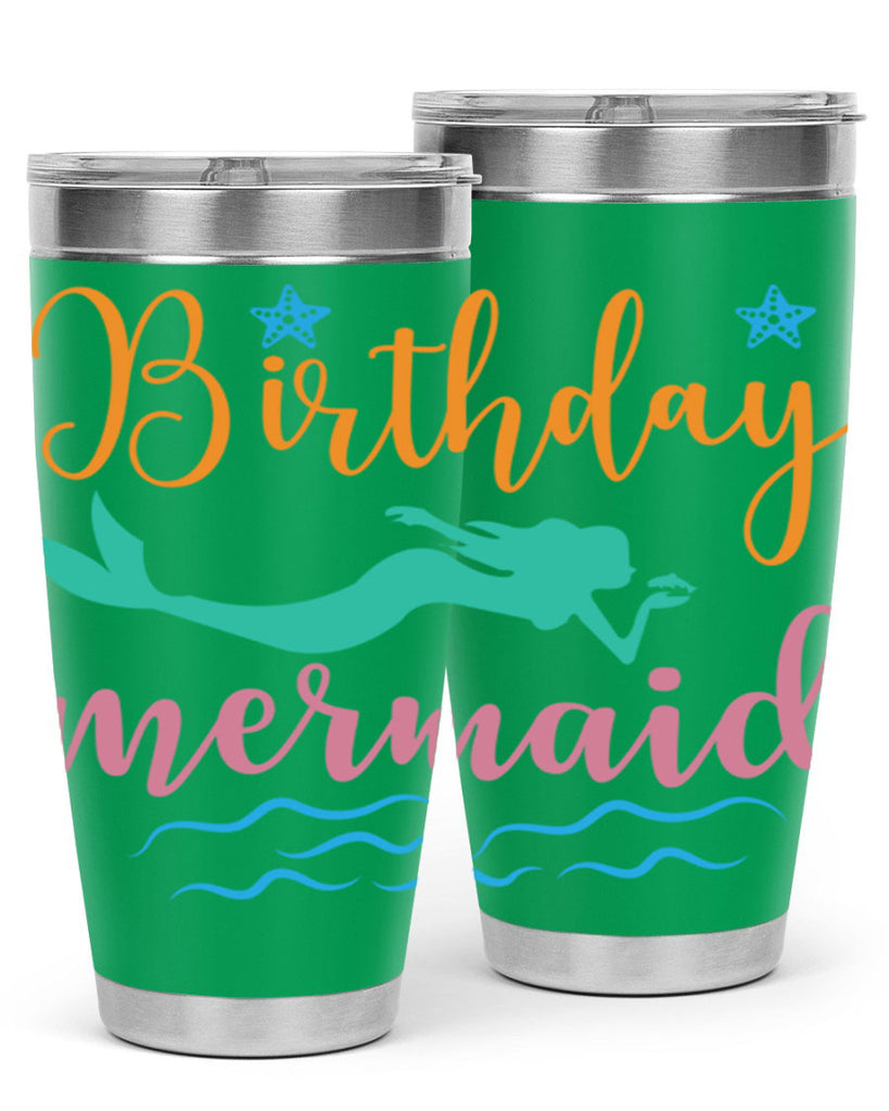 Birthday Mermaid Design 79#- mermaid- Tumbler
