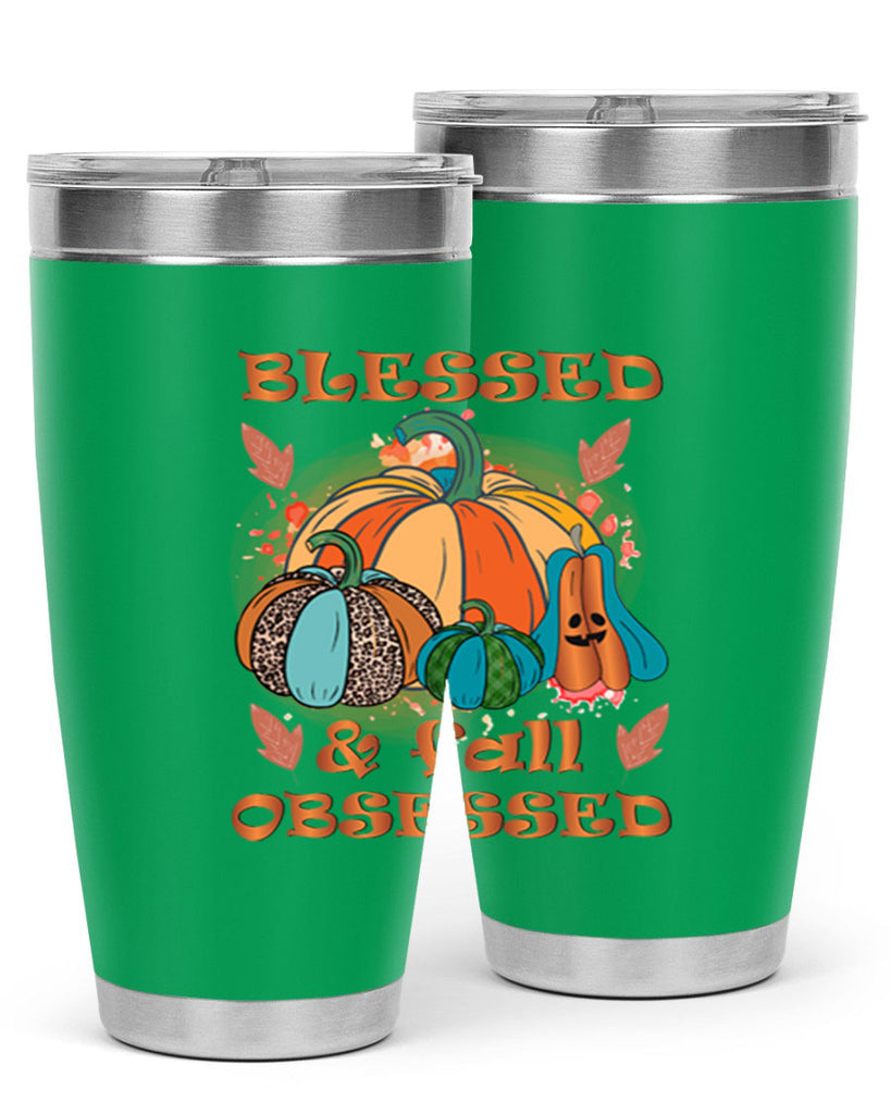 Blessed Fall Obsessed 49#- fall- Tumbler