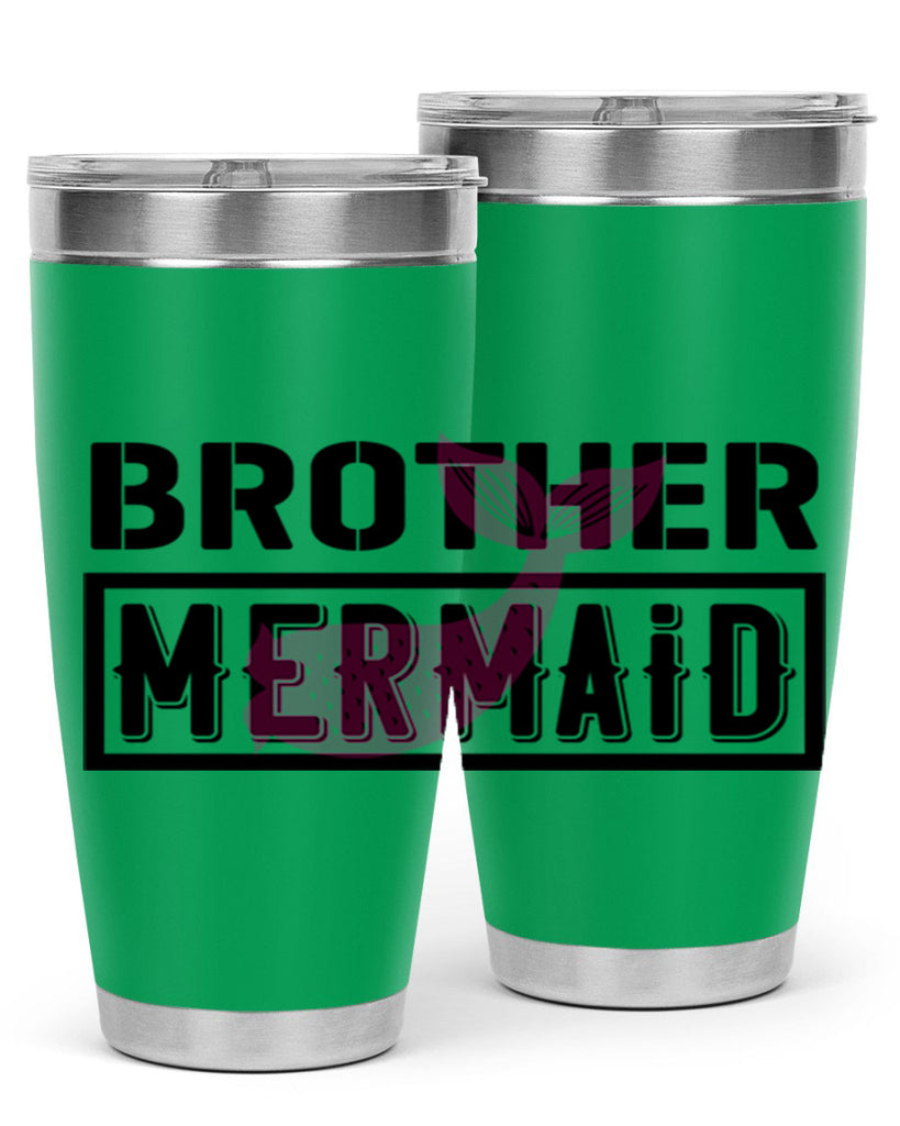 Brother mermaid 86#- mermaid- Tumbler