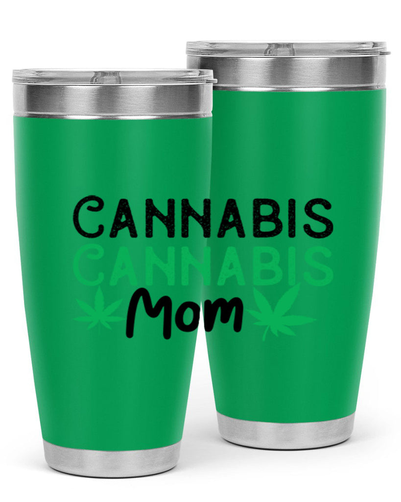 Cannabis Mom 48#- marijuana- Tumbler