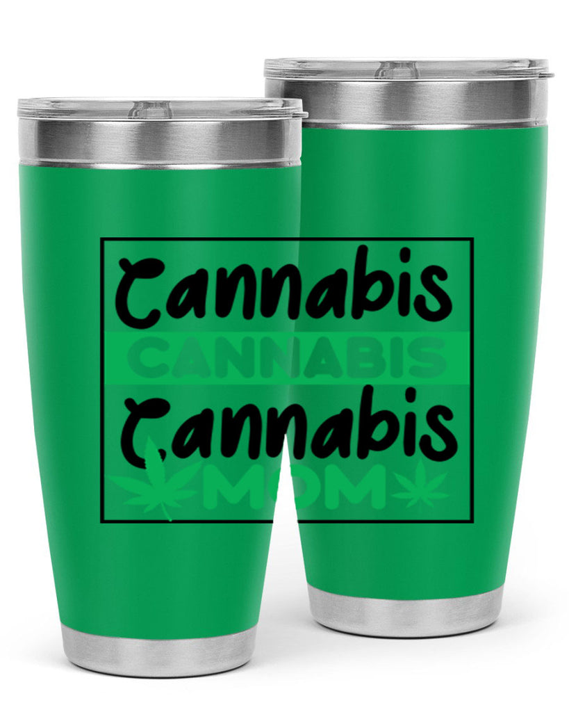 Cannabis Mom 49#- marijuana- Tumbler