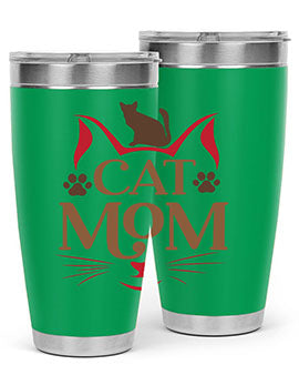 Cat Mom Style 6#- cat- Tumbler