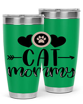 Cat Mommy Style 87#- cat- Tumbler