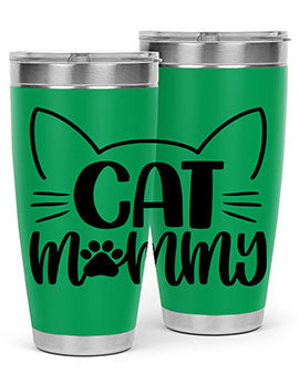 Cat Mommy Style 88#- cat- Tumbler