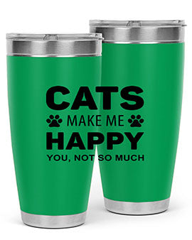 Cats Make Me Style 40#- cat- Tumbler