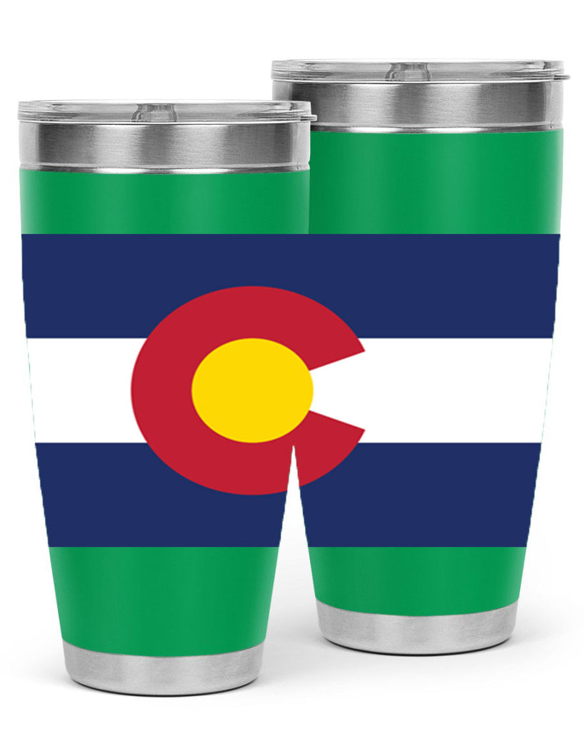 Colorado 46#- Us Flags- Tumbler