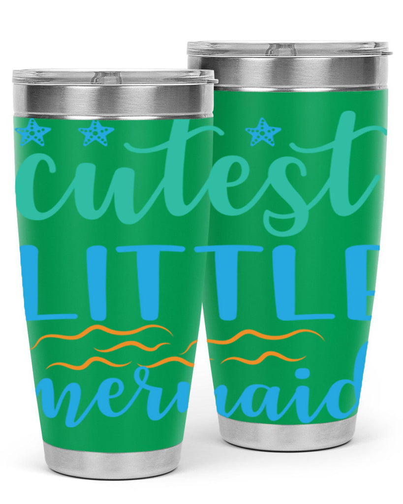 Cutest Little Mermaid Design 97#- mermaid- Tumbler