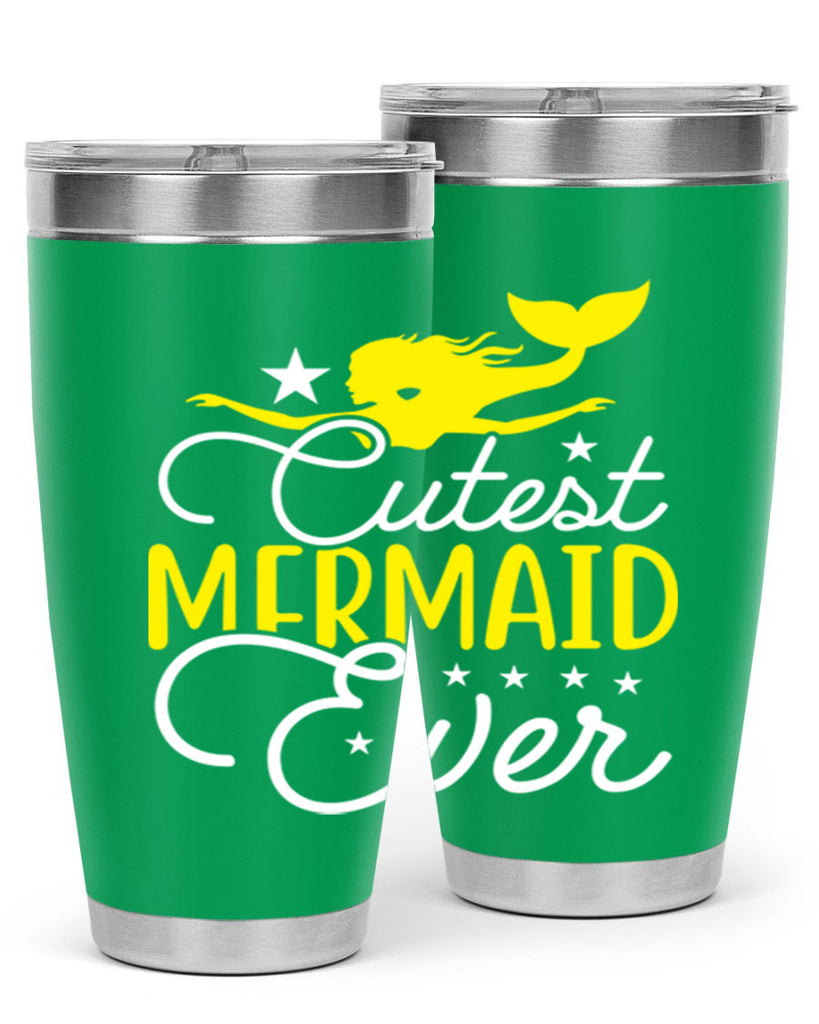 Cutest Mermaid Ever 92#- mermaid- Tumbler