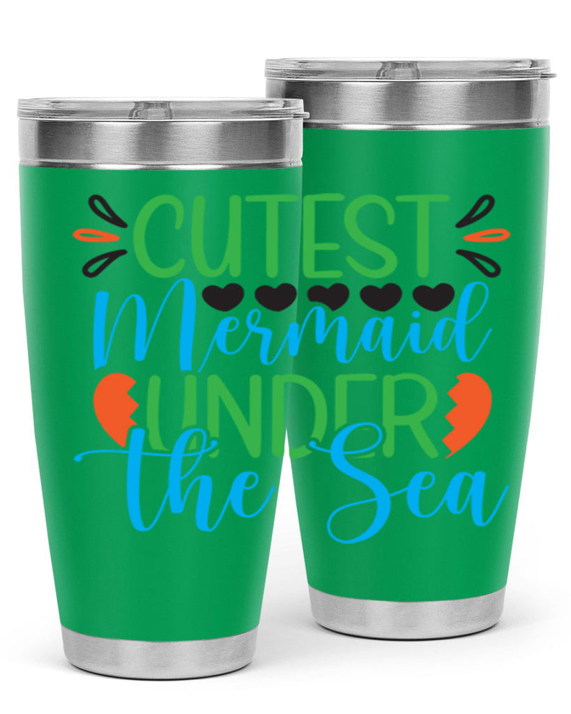 Cutest Mermaid Under The Sea 109#- mermaid- Tumbler