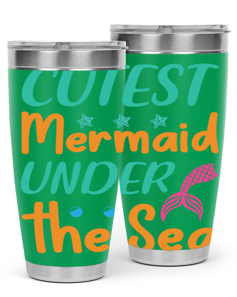 Cutest Mermaid Under the Sea 107#- mermaid- Tumbler