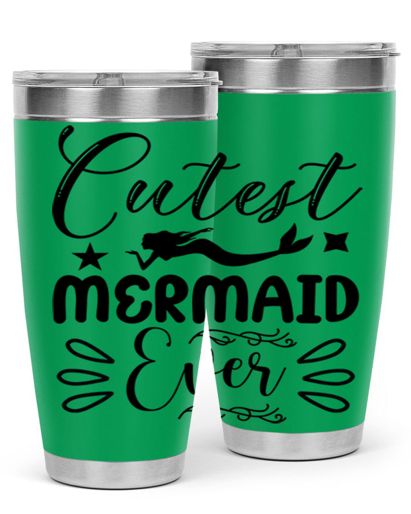 Cutest mermaid ever 101#- mermaid- Tumbler